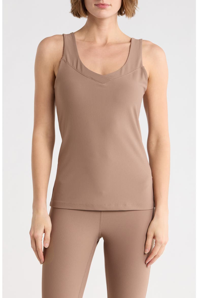 WonderLink Sora V-Neck Tank, Main, color, TIRAMISU