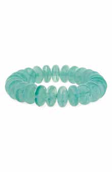 Nordstrom Bold Disc Beaded Stretch Bracelet