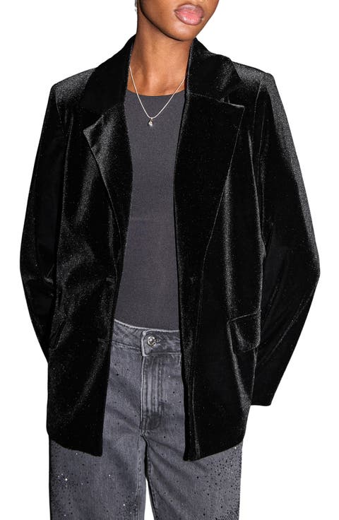 Velvet Blazer