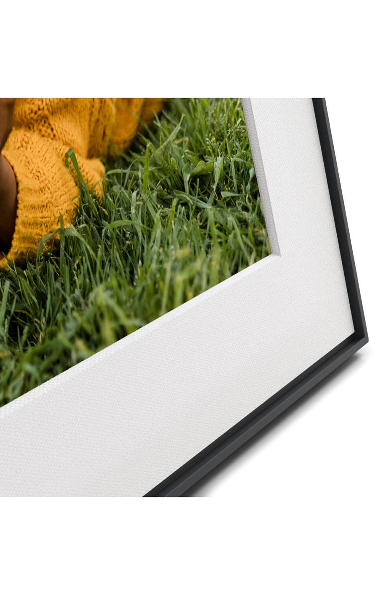 Aura Frames Walden 15-Inch Digital Photo Frame, Alternate, color, Ink With Textured Mat