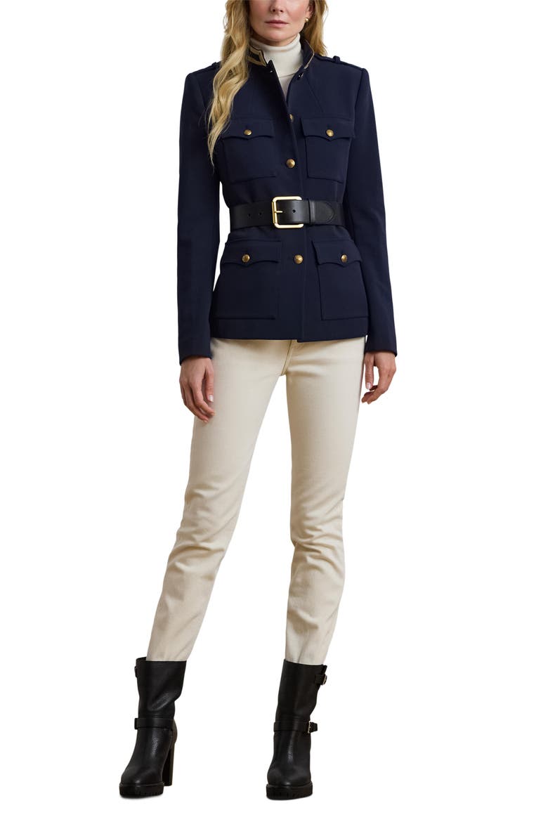 High Waist Straight Leg Ankle Jeans, Alternate, color, CREAM WASH