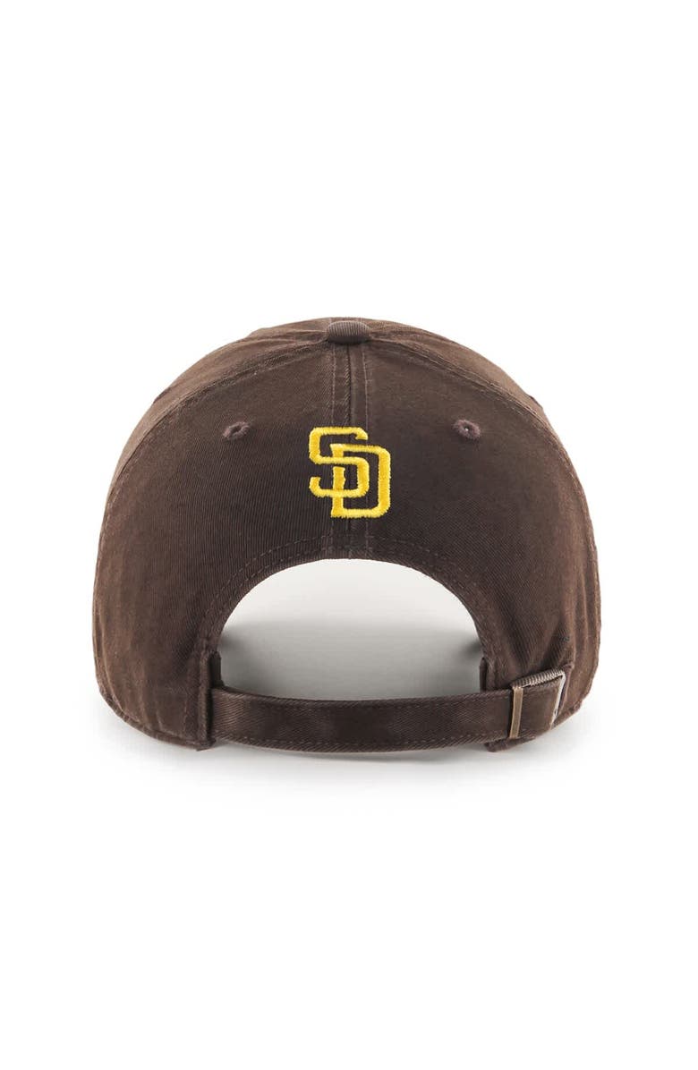 '47 Men's '47 Brown San Diego Padres Ice Cream Helmet Clean Up Adjustable Hat, Alternate, color, Brown