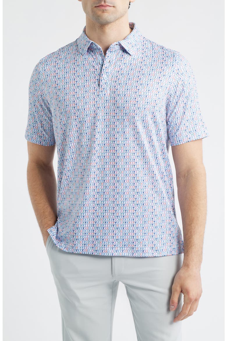XC+™ Apex Performance Polo, Main, color, BLUE MARTINI