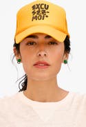 Clare V. Excusez Moi Trucker Hat