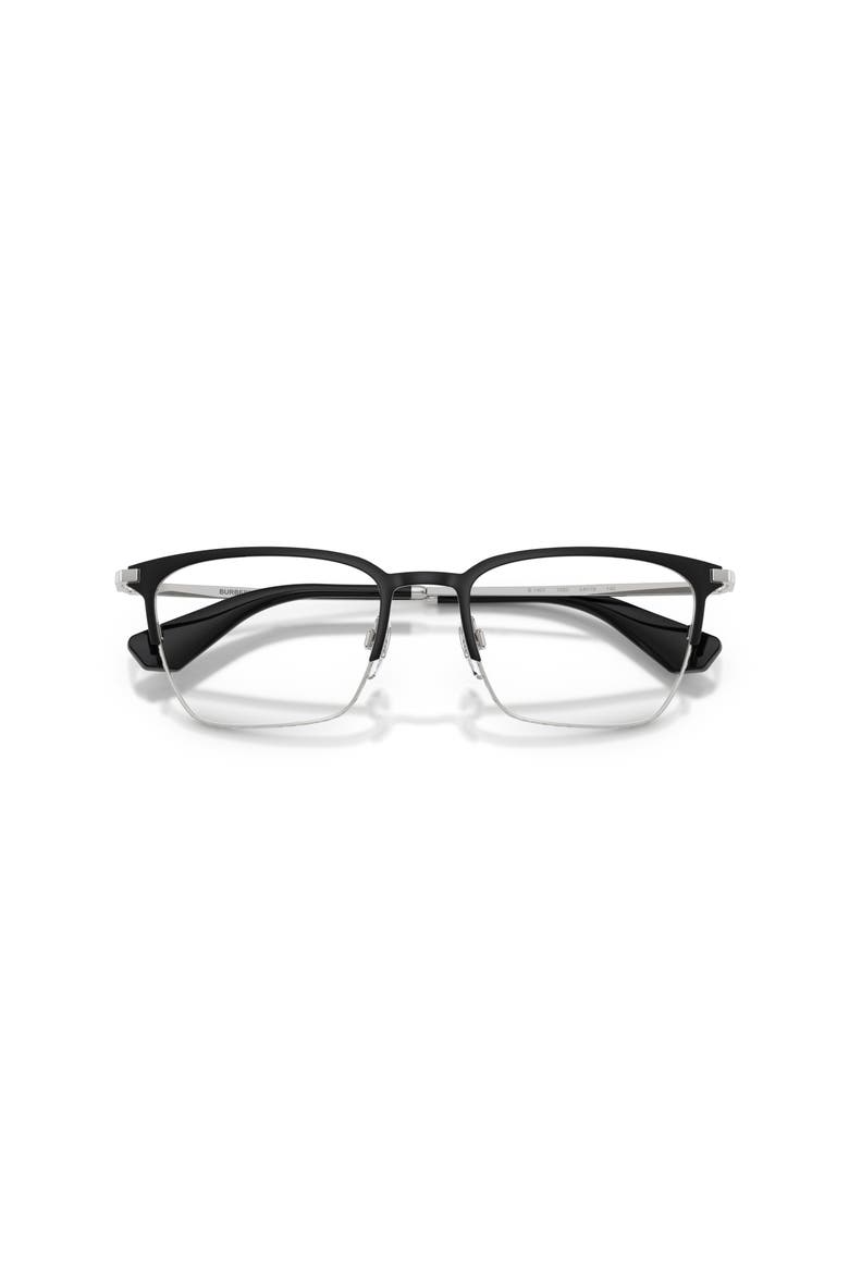 54mm Rectangle optical glasses, Alternate, color, Black
