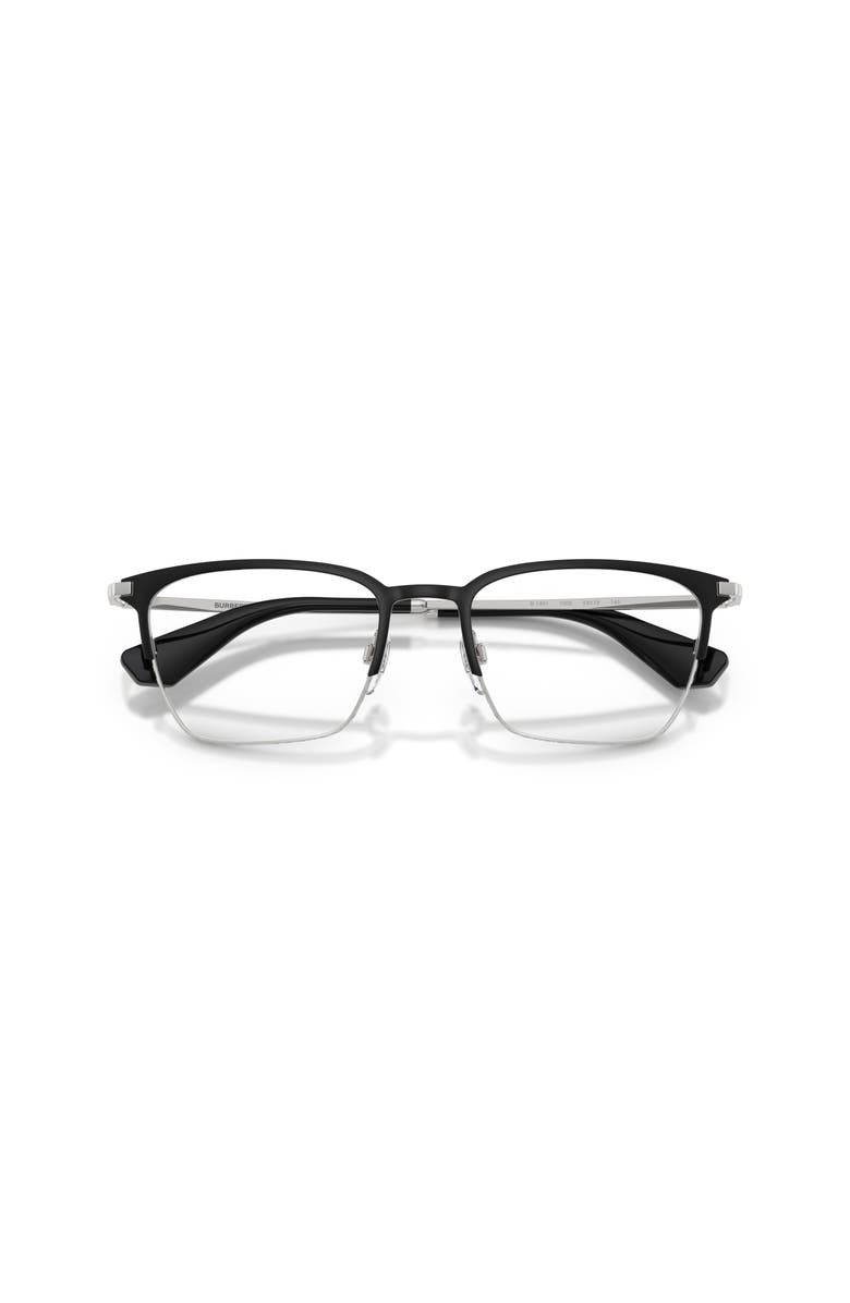 Burberry 54mm Rectangle optical glasses, Alternate, color, Black