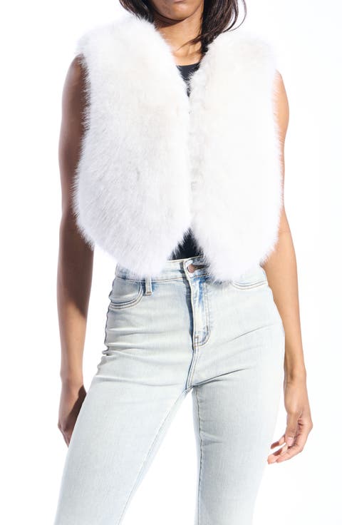 完売！bow.a ボウエー　FAKE FUR VEST REVERSIBLE SHORT FAKE FUR JACKET – NOUNLESS