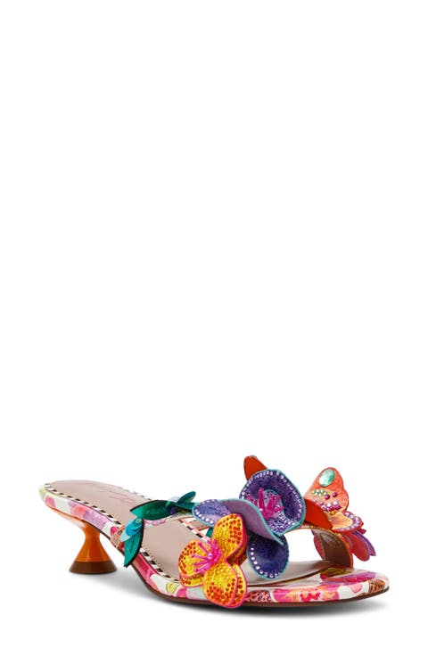 Beatriz Flower & Butterfly Sandal (Women)