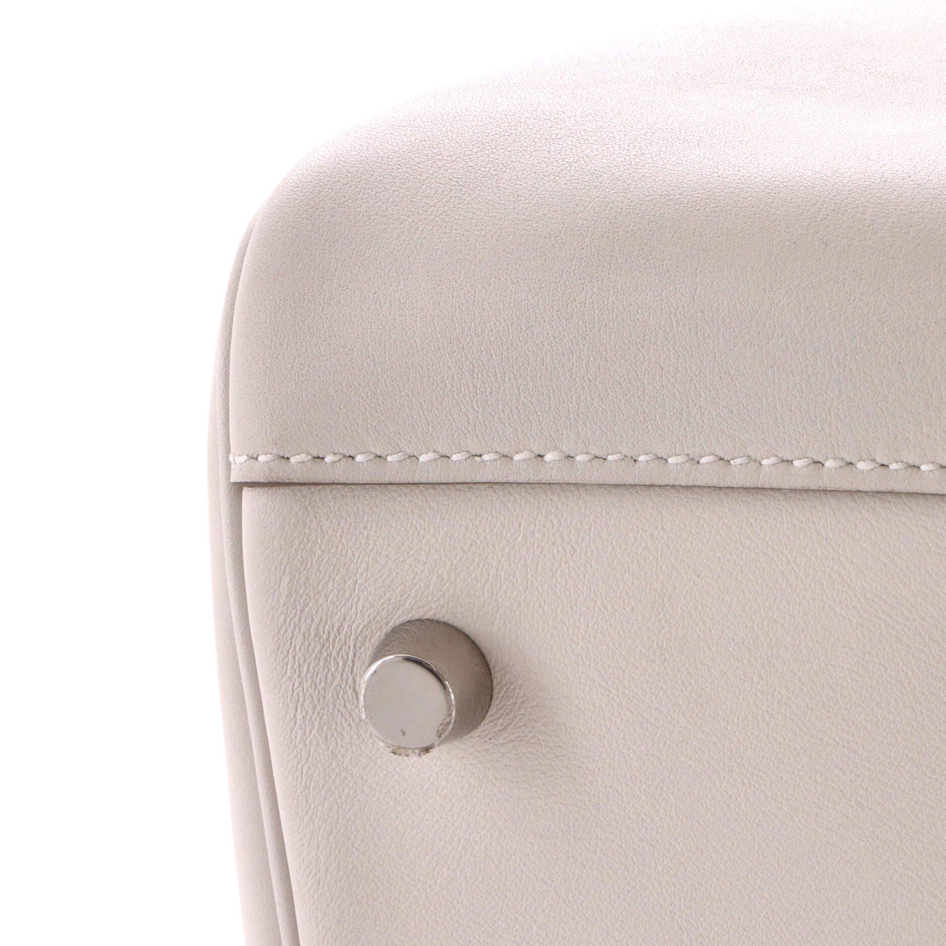 Pre-Owned Hermes Lindy Bag Verso Swift 26, Alternate, color, Verso - Gris Pale/Vert Vertigo