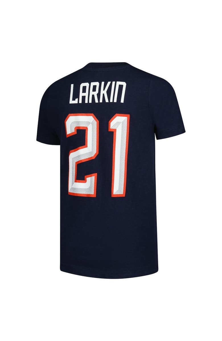 Outerstuff Youth Dylan Larkin Navy  2025 4 Nations Face-Off Player Name & Number T-Shirt, Alternate, color, 