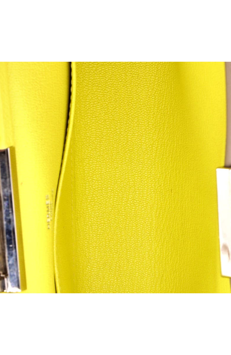 Pre-Owned Hermes Clic-H Shoulder Bag Evercolor 21, Alternate, color, Lime