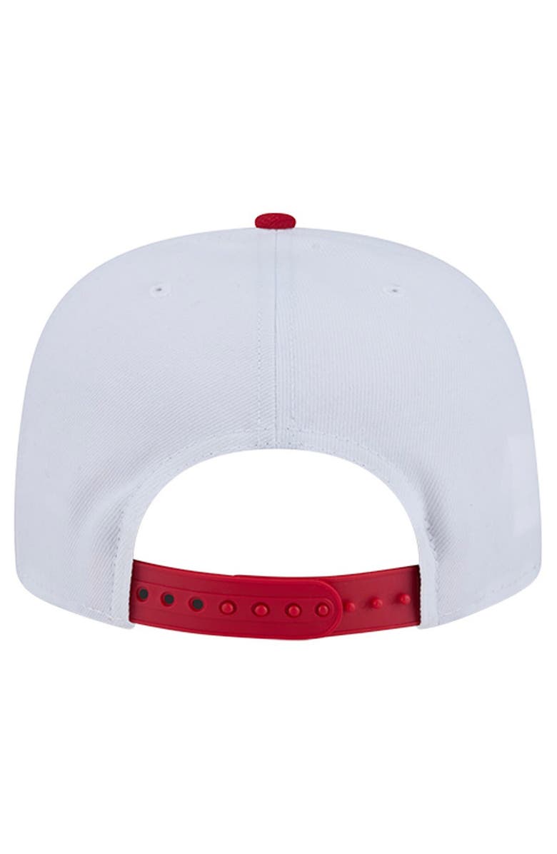 New Era Men's New Era White/Scarlet Ohio State Buckeyes Retro 2022 Rose Bowl Champions 9FIFTY A-Frame Snapback Hat, Alternate, color, White