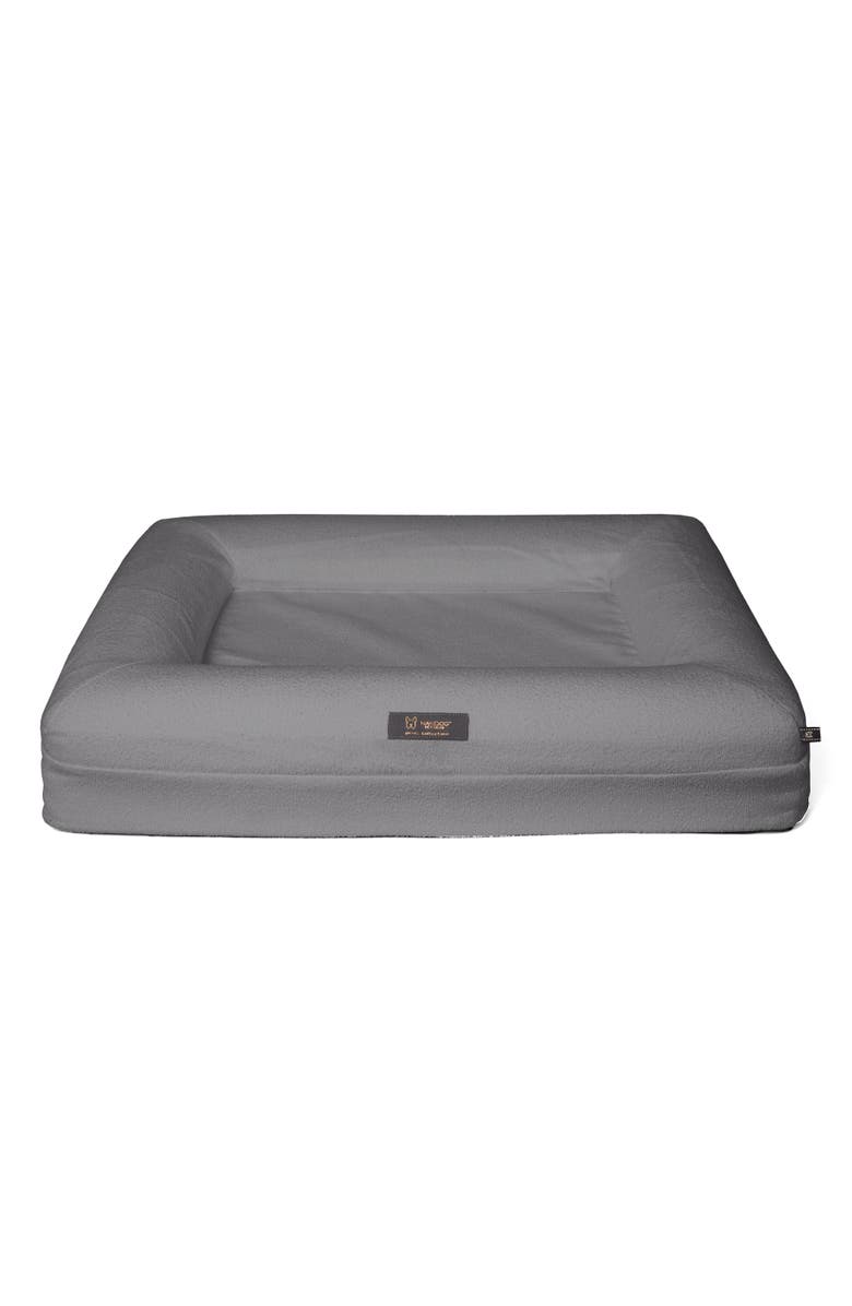 Nandog Pet Gear Orthopedic Dog Bed, Main, color, Gray