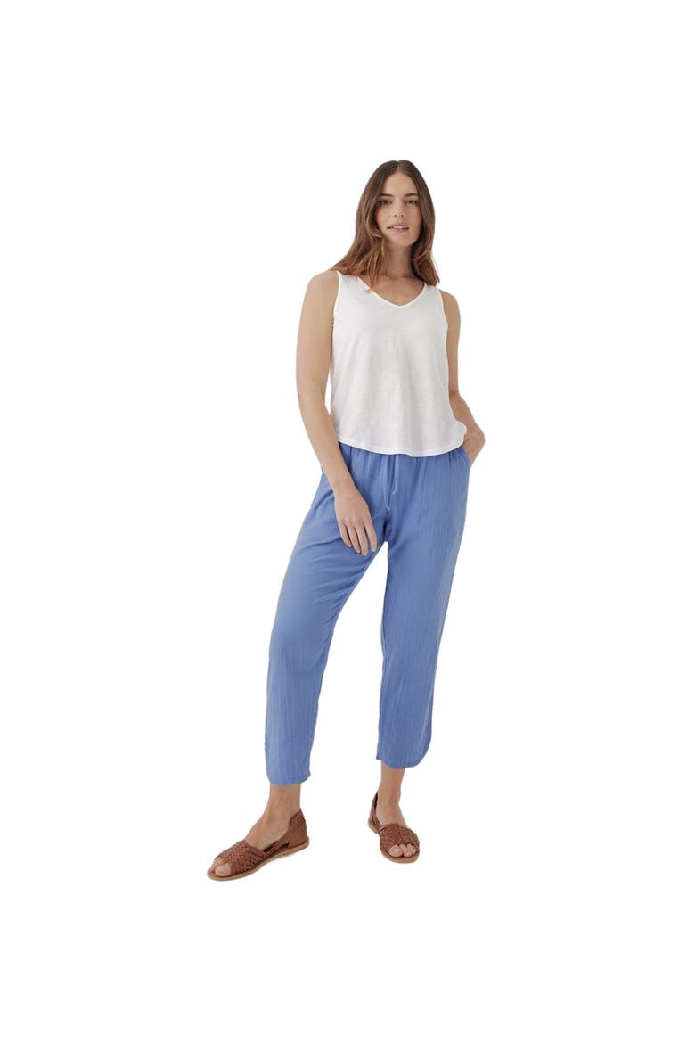 Organic Featherweight Slub Reversible Tank, Main, color, White