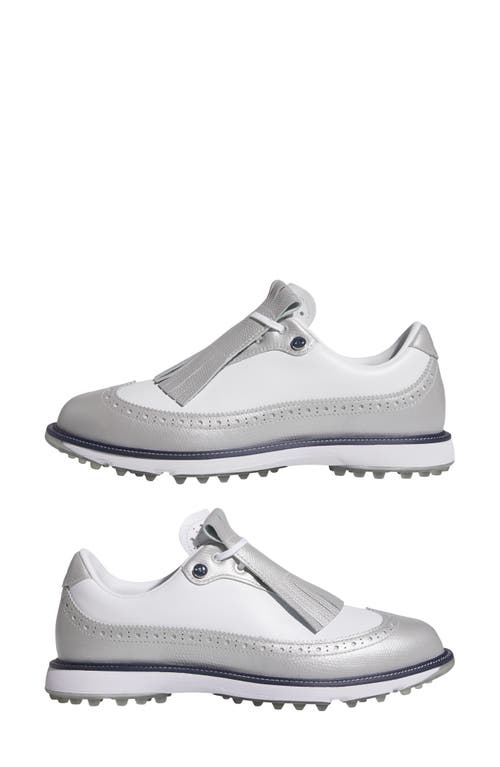 Adidas Originals Adidas S2g Boa® Waterproof Spikeless Golf Shoe In White/wonder Blue/navy