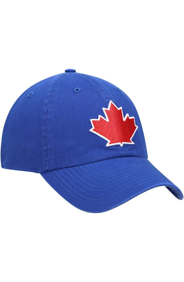 '47 Men's '47 Royal Toronto Blue Jays Clean Up Adjustable Hat, Alternate, color,