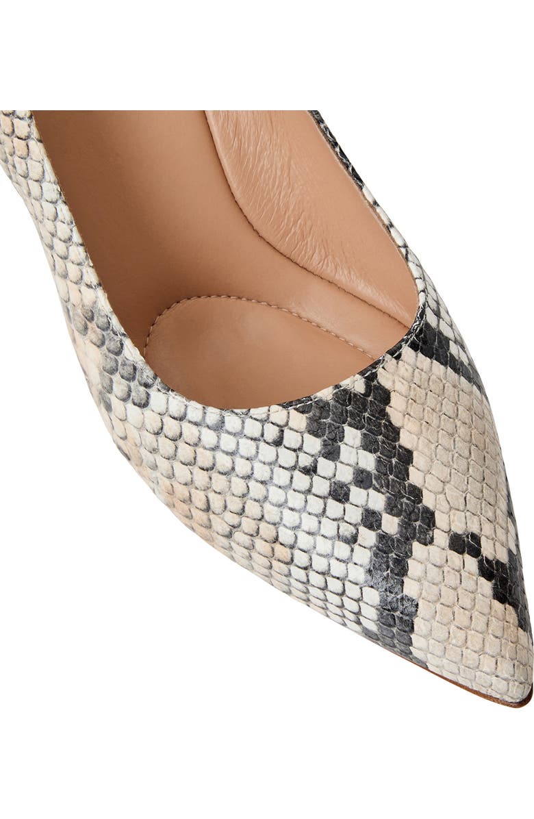 Bruno Magli Tara Snakeskin Embossed Pump, Alternate, color,