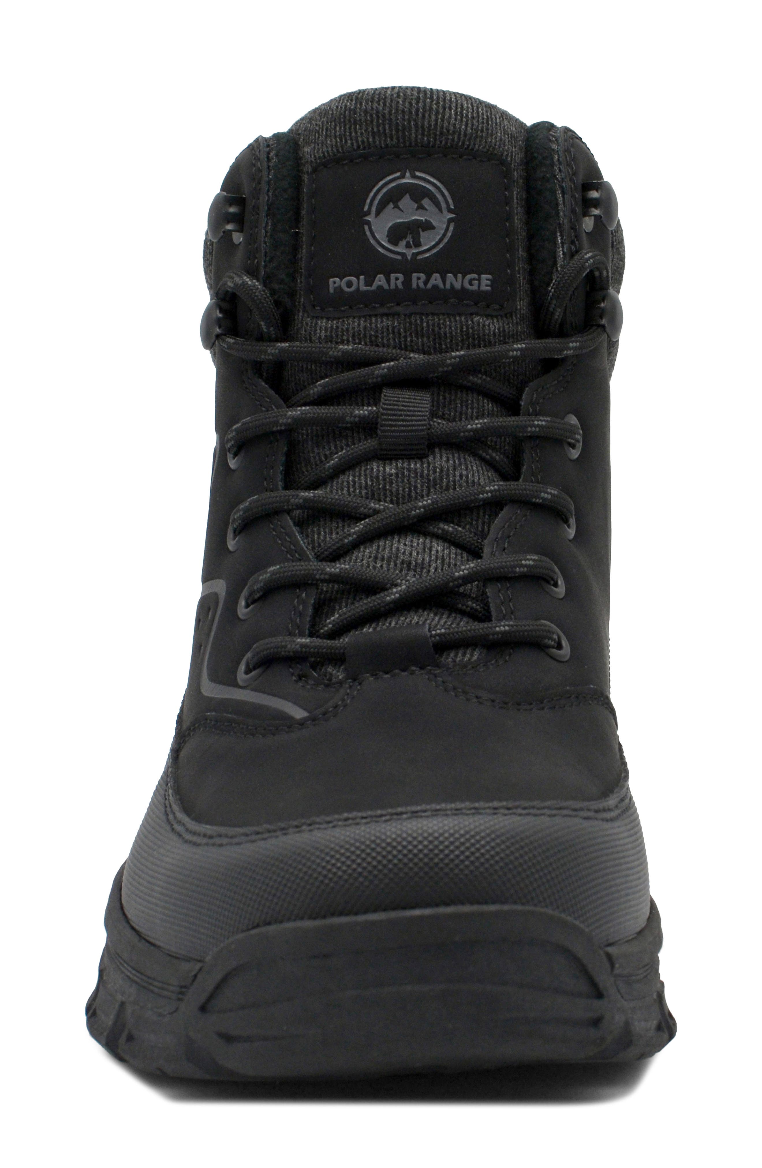 Vang Faux Leather Boot, Alternate, color, BLACK