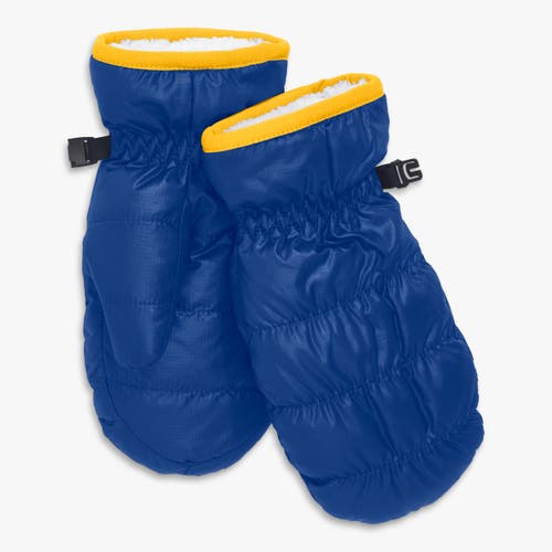 Primary Kids Lightweight Puffer Mittens In Multi