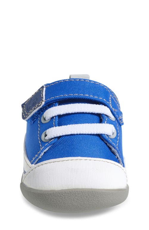 See Kai Run Kids' Stevie Mini Sneaker In Kelly Blue