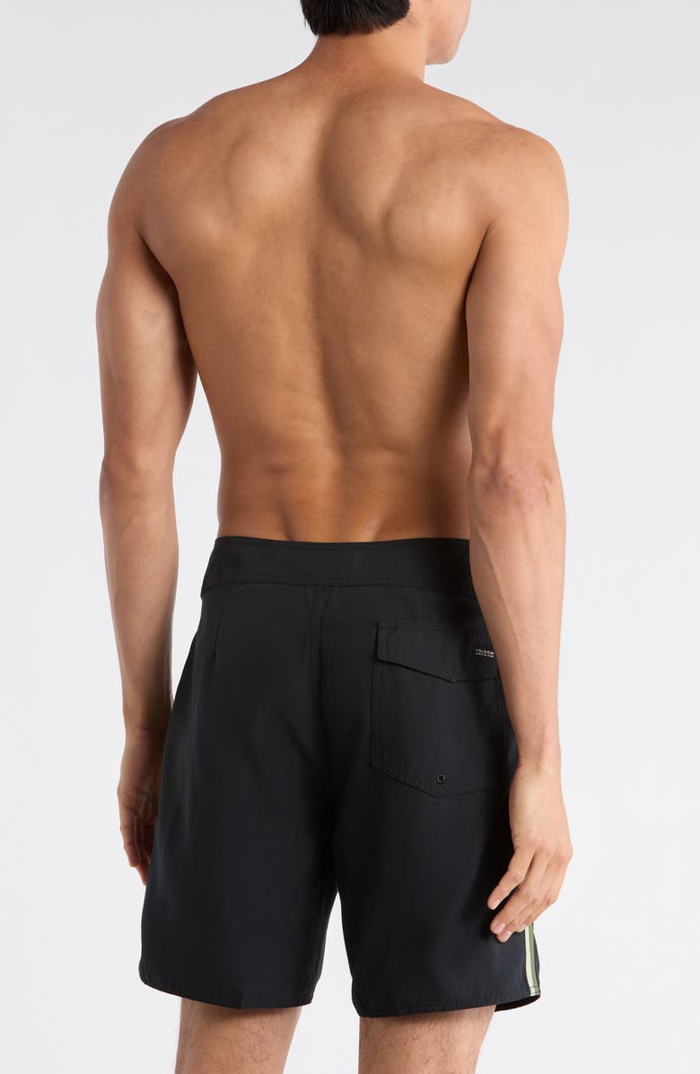 Volcom Lawton Board Shorts, Alternate, color, Black