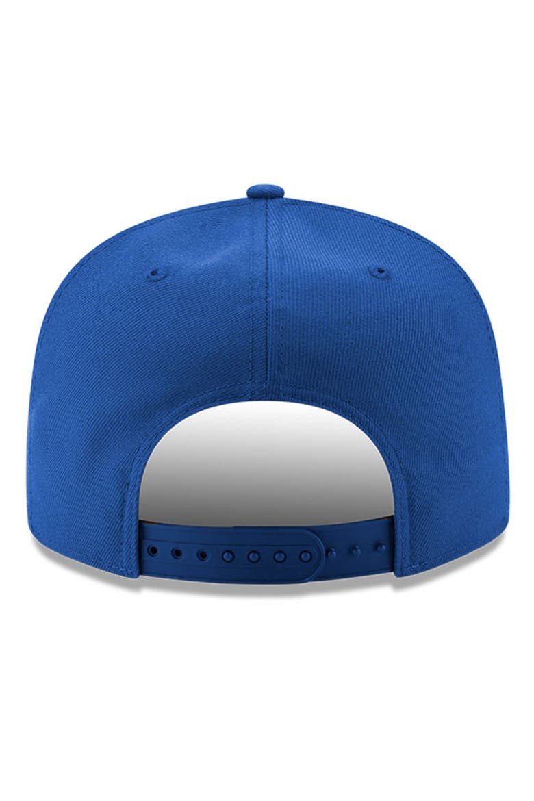 Men's New Era Royal Kyle Larson Hendrickcars.com 9FIFTY Snapback Adjustable Hat, Alternate, color, Royal