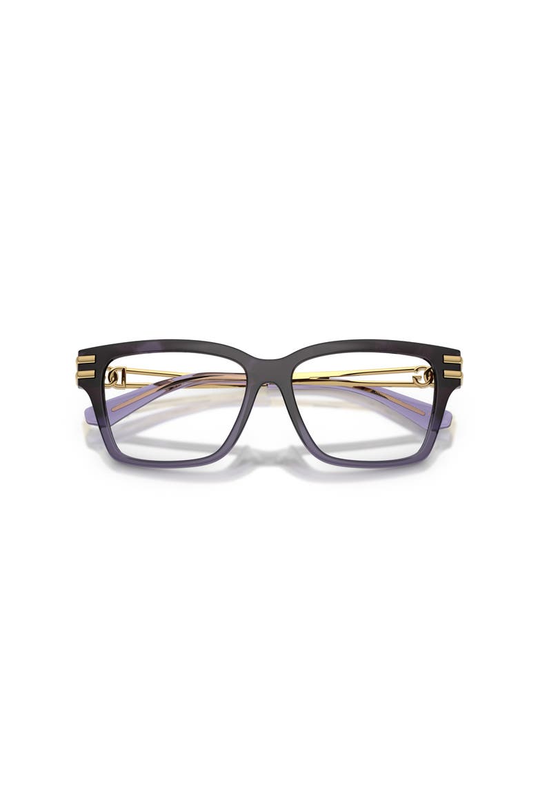 52mm Rectangle optical glasses, Alternate, color, Violet