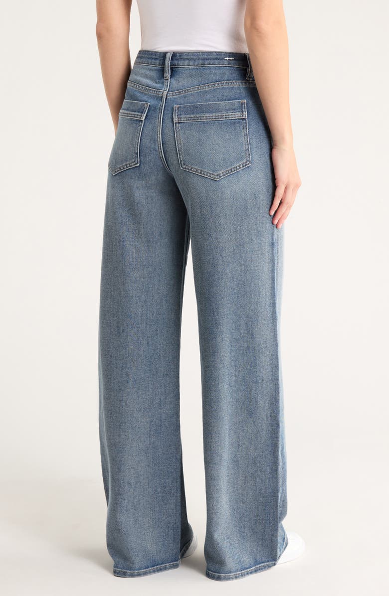 Habitual Wide Leg Jeans, Alternate, color, Marine