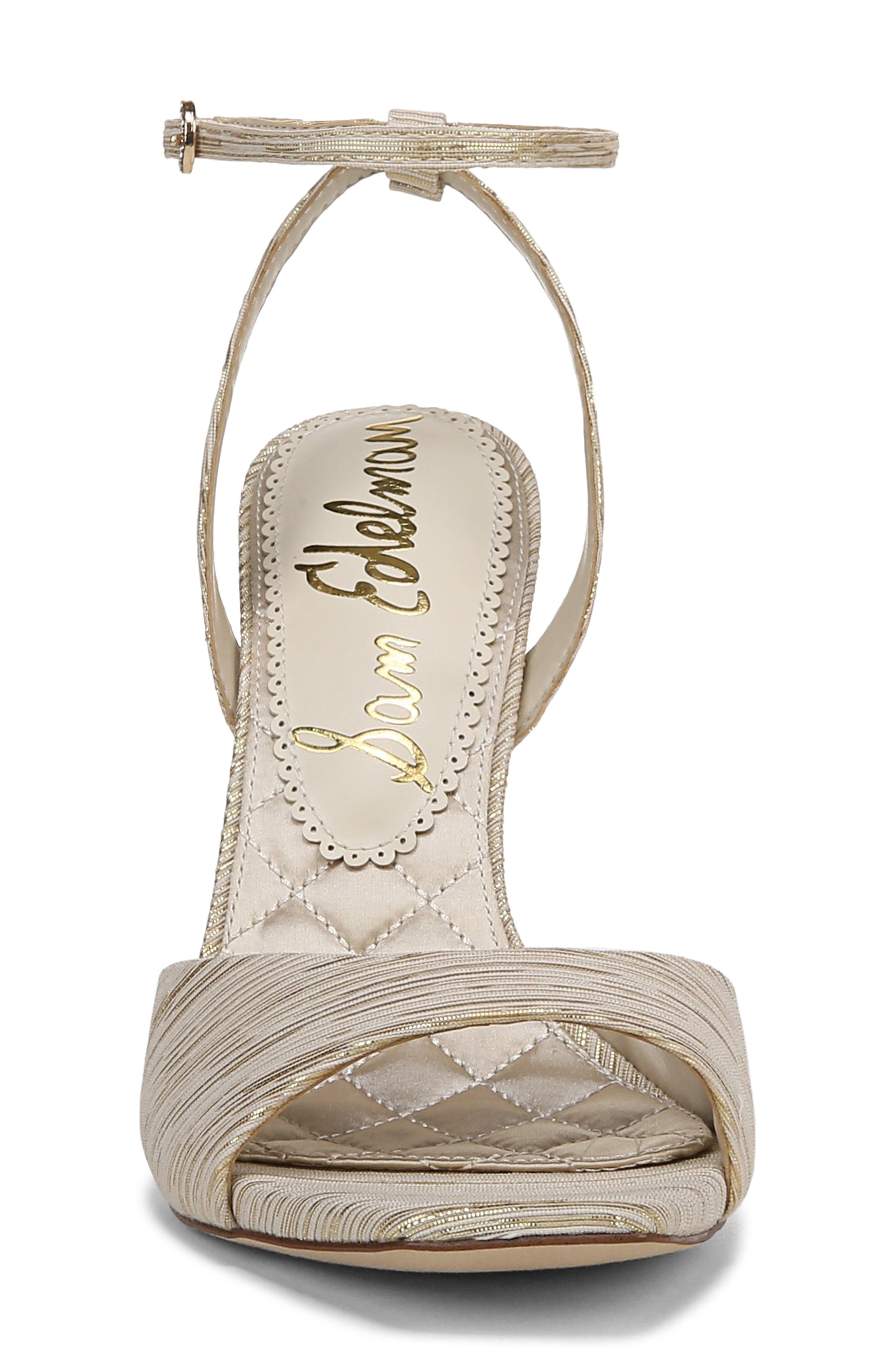 Sam Edelman Lilian Slingback Sandal, Alternate, color, Soft Gold