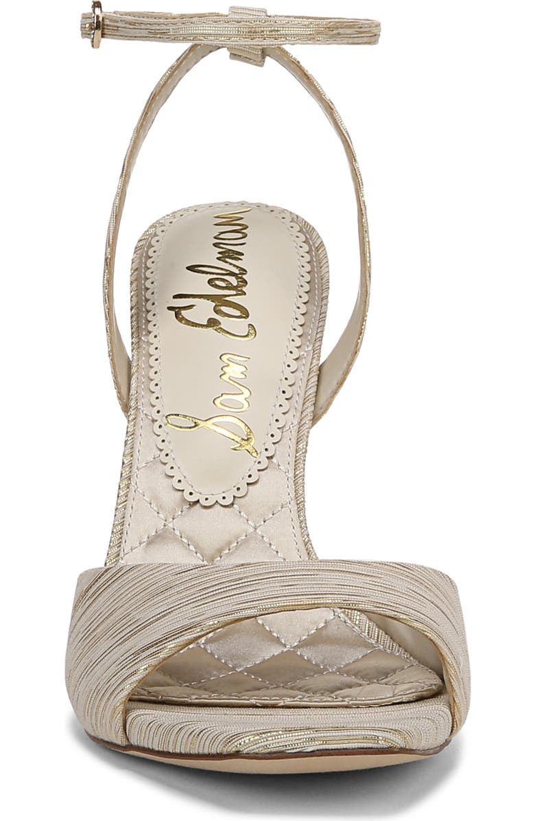 Sam Edelman Lilian Slingback Sandal, Alternate, color, Soft Gold