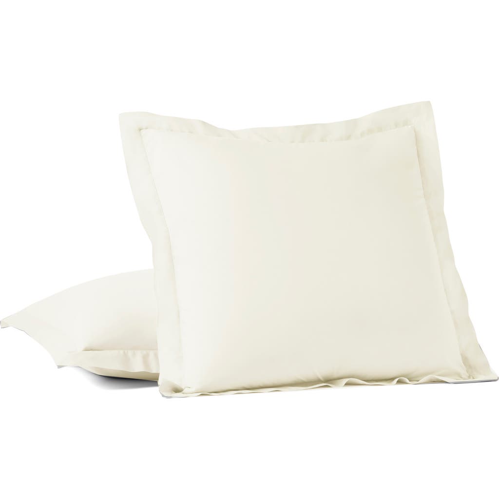 Coyuchi 300 Thread Count Organic Cotton Percale Pillow Sham in Undyed  product