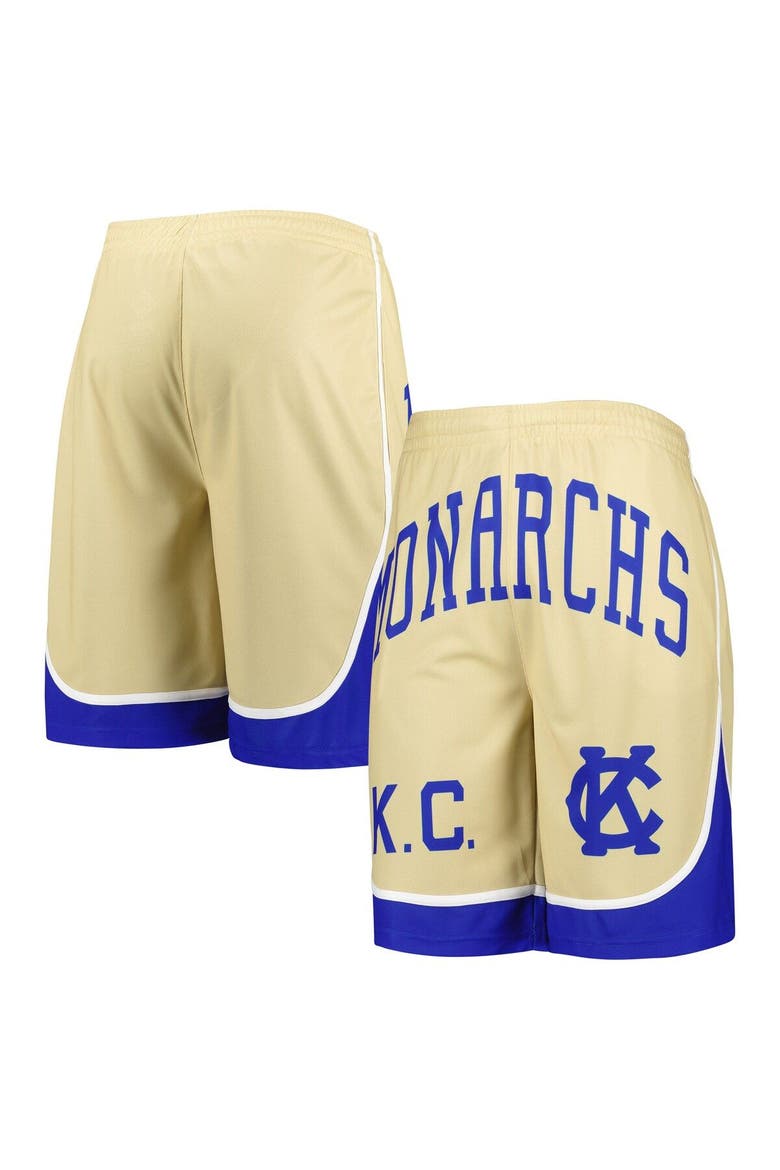 Men's Stitches Cream Kansas City Monarchs Shorts, Main, color, Cream
