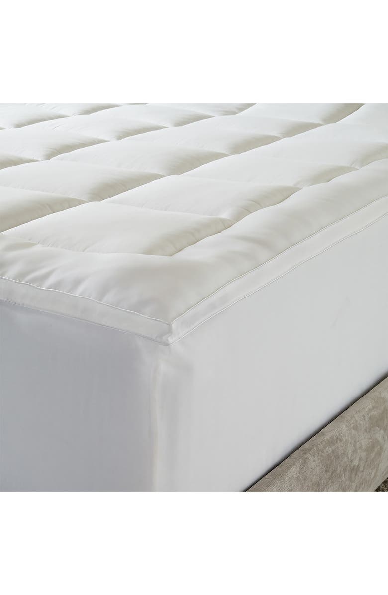 RIO HOME London Flat Microfiber Fiberbed, Alternate, color, White