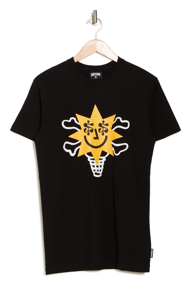 Sunspot Logo Graphic Tee, Alternate, color, BLACK