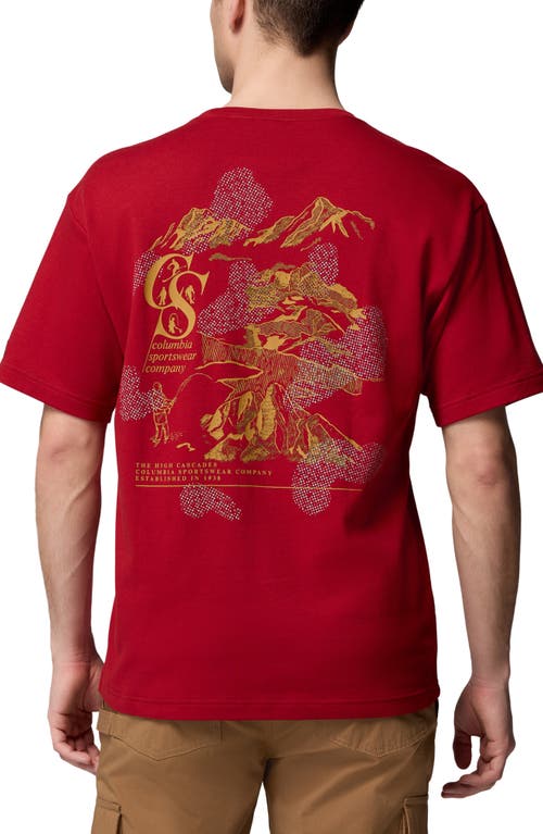 Columbia Csc Heritage Graphic T-shirt In Red