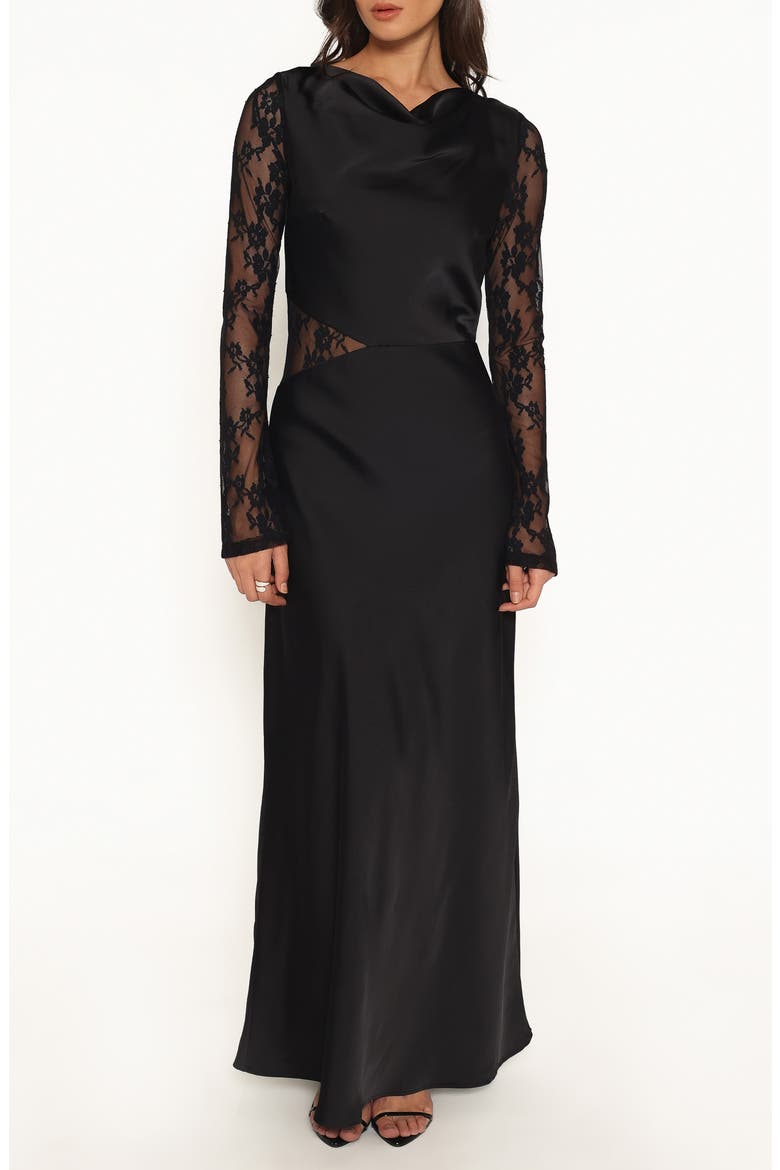 Corrie Maxi Dress, Main, color, BLACK