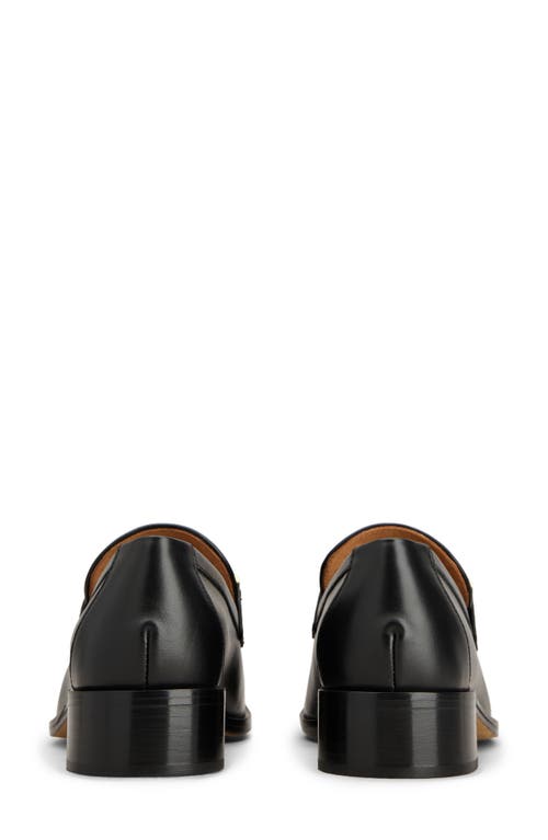 Shop Tod's Barretta Block Heel Loafer In Nero