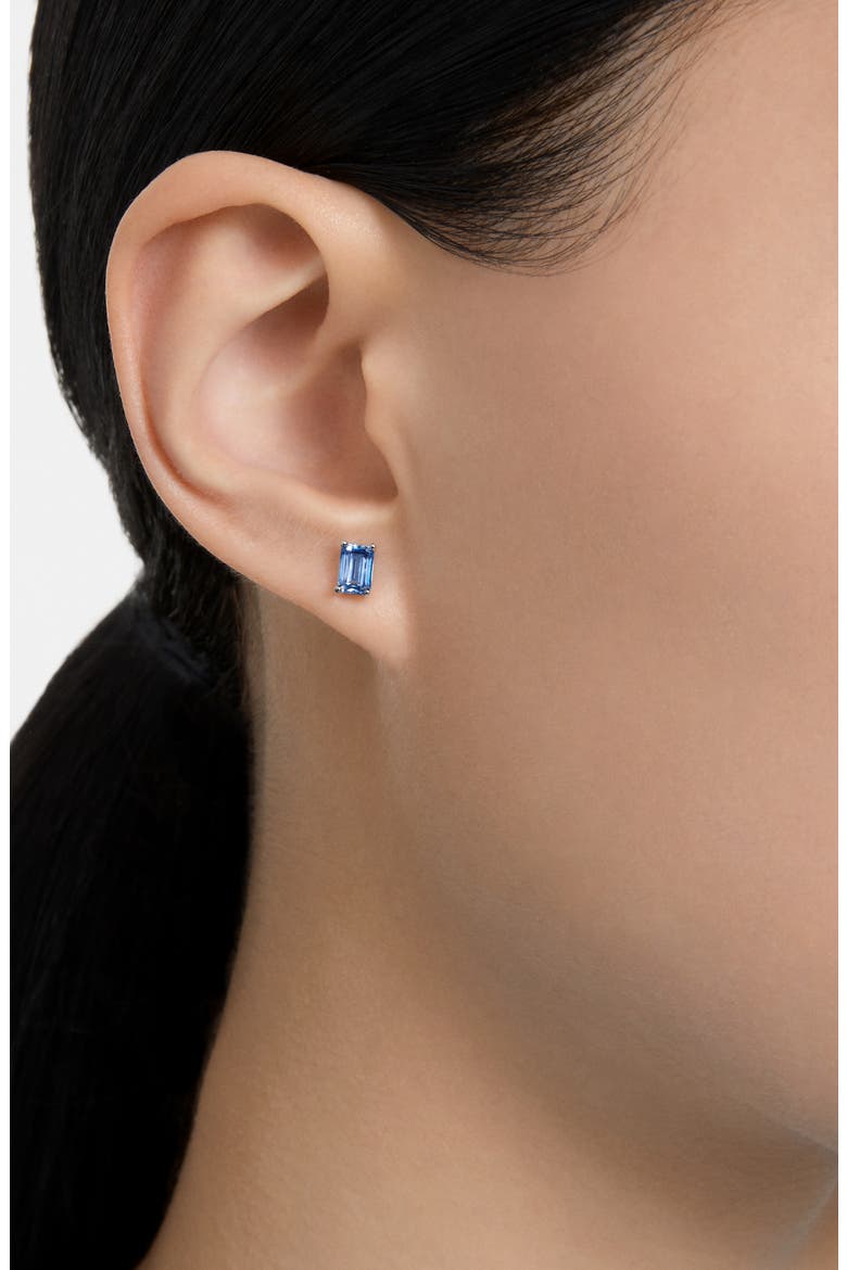 Chroma Stud Earrings, Alternate, color, BLUE