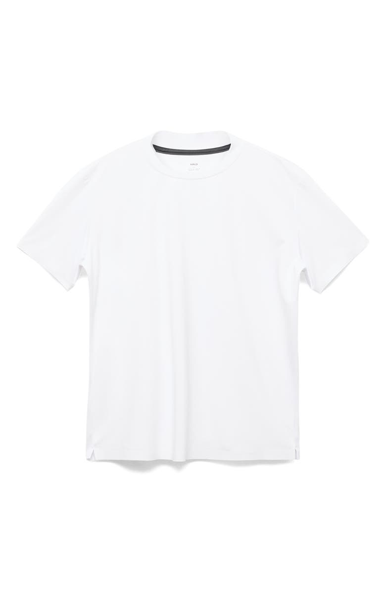 MANGO CoolMax<sup>®</sup> Slim Fit T-Shirt, Alternate, color, White