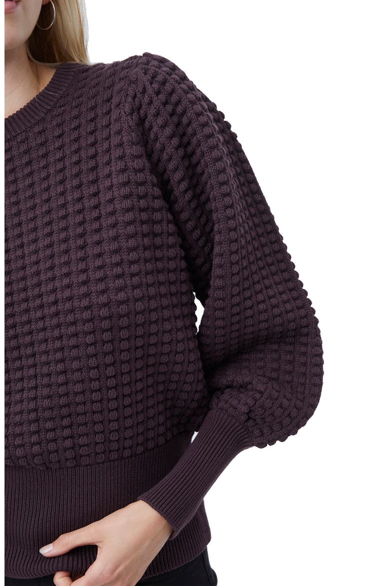 Mozart Popcorn Sweater, Alternate, color, DECADENCE