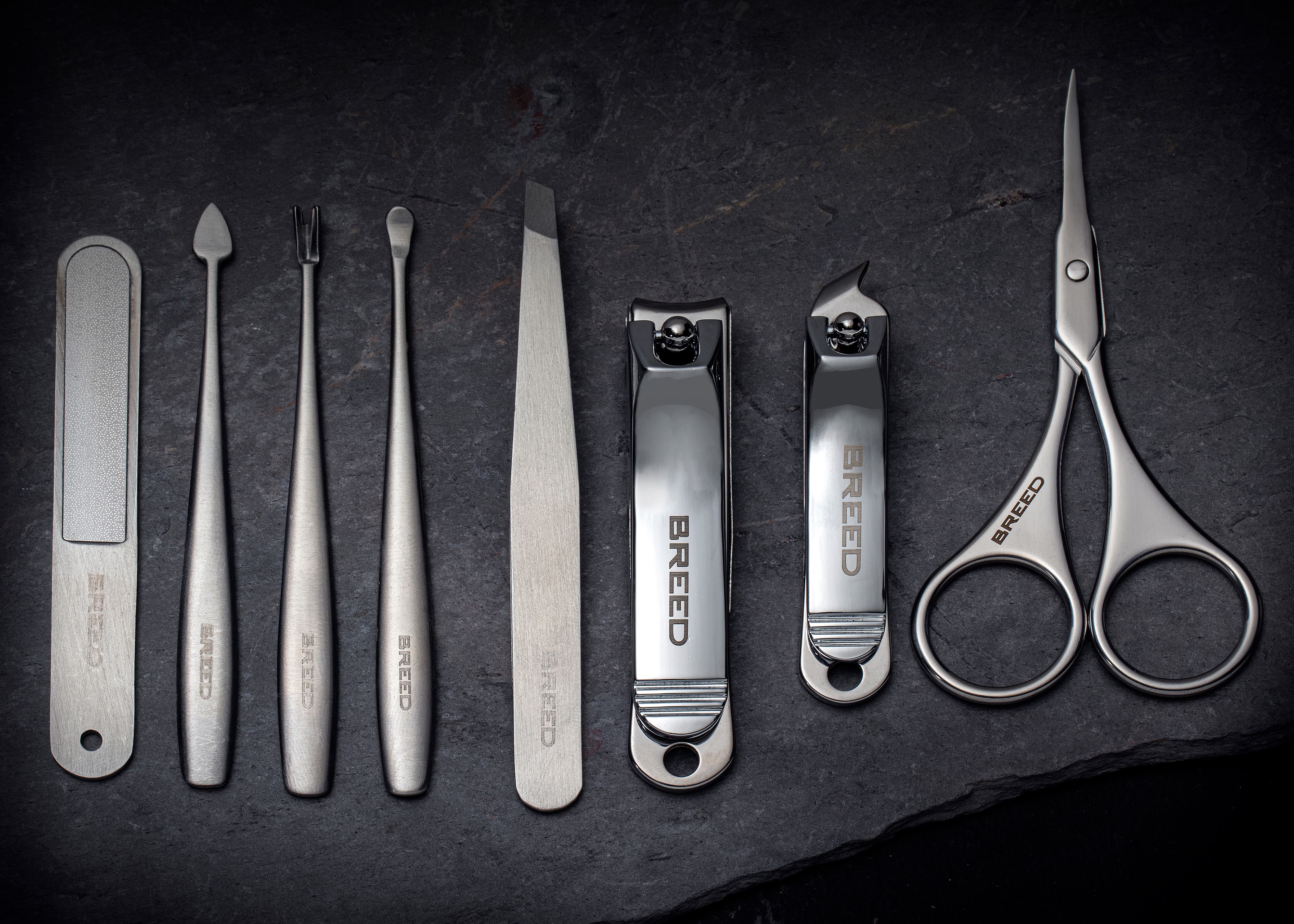 BREED Katana 8 Piece Surgical Steel Groom Kit | Nordstrom