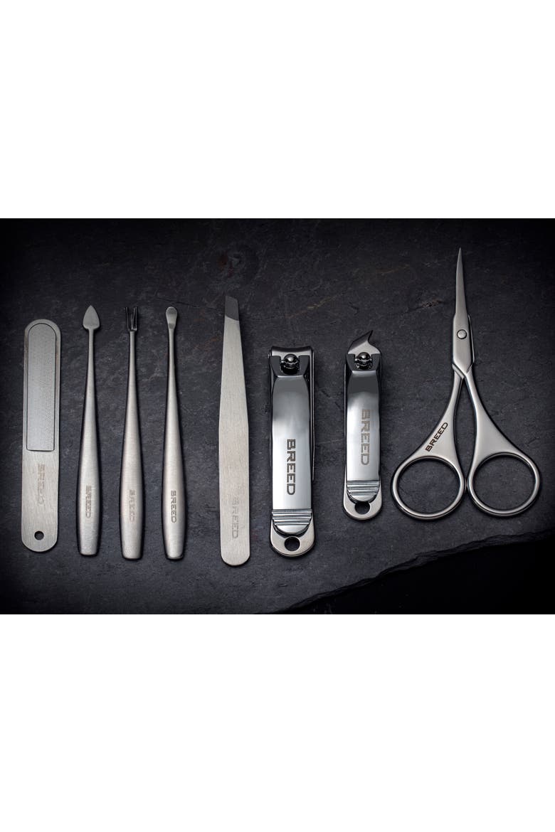 Katana 8 Piece Surgical Steel Groom Kit, Alternate, color, Blue