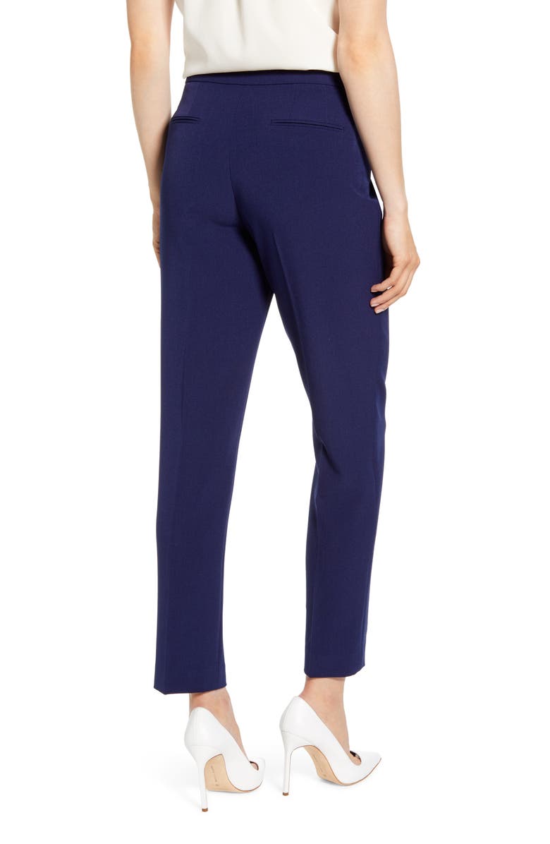 Anne Klein Bowie Crepe Pants, Alternate, color, 