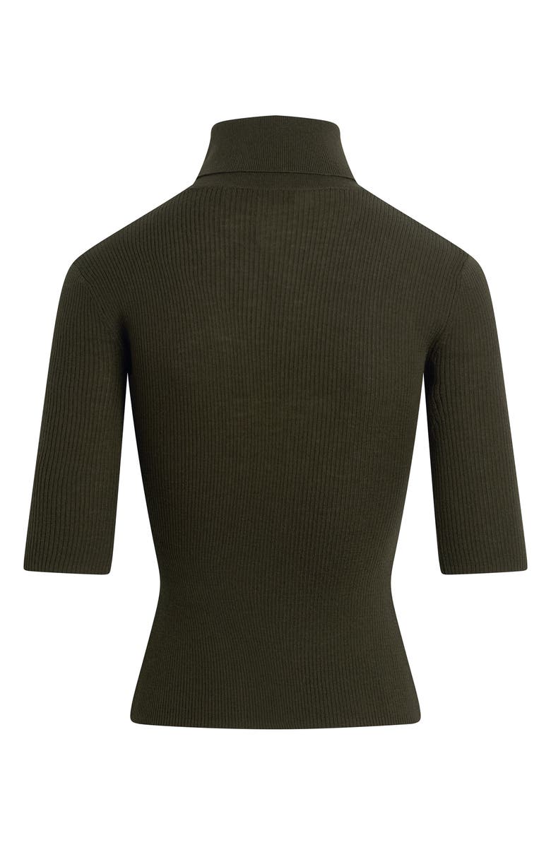 Favorite Daughter The Amelia Merino Wool Turtleneck Top, Alternate, color, Smoketree
