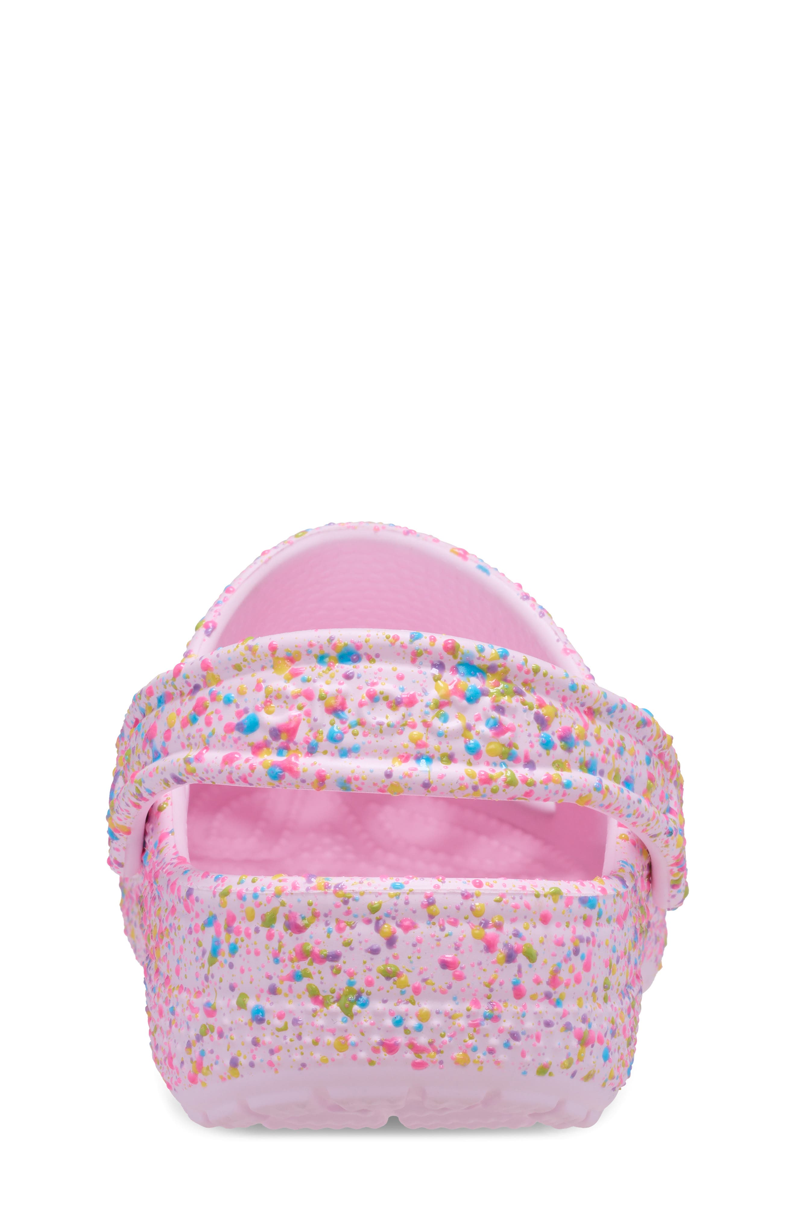 Kids' Classic Paint Splatter Clog, Alternate, color, PINK MILK