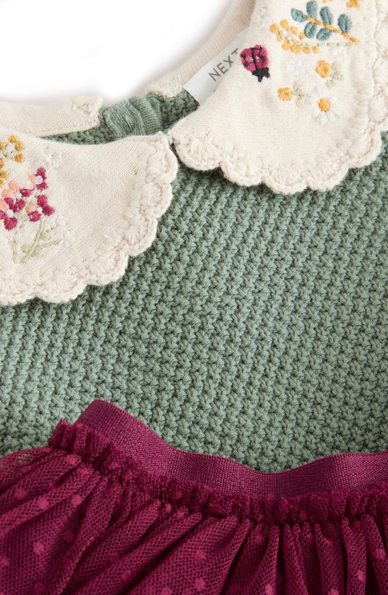 NEXT Kids' Stripe Sweater & Tutu Skirt Set, Alternate, color, Multi