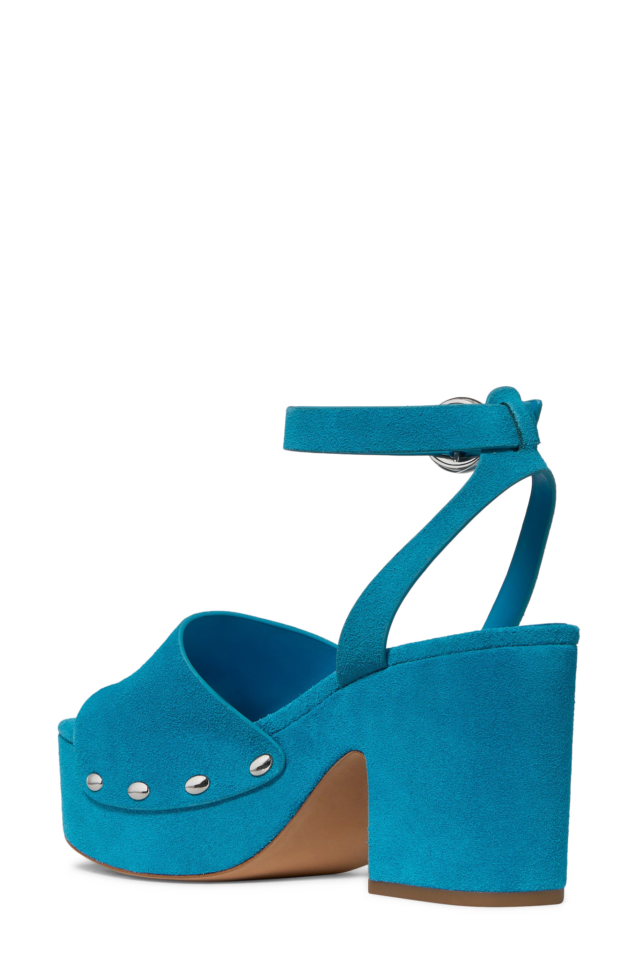 halo ankle strap platform sandal, Alternate, color, CATAMARAN BLUE