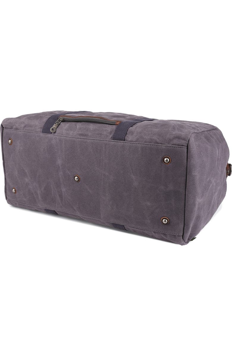 TSD Brand Hillside Tough Weather Ready Duffel, Alternate, color, Grey