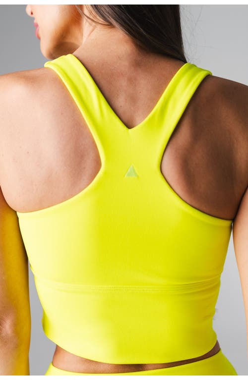 Vitality Pulse Racer Longline In Green