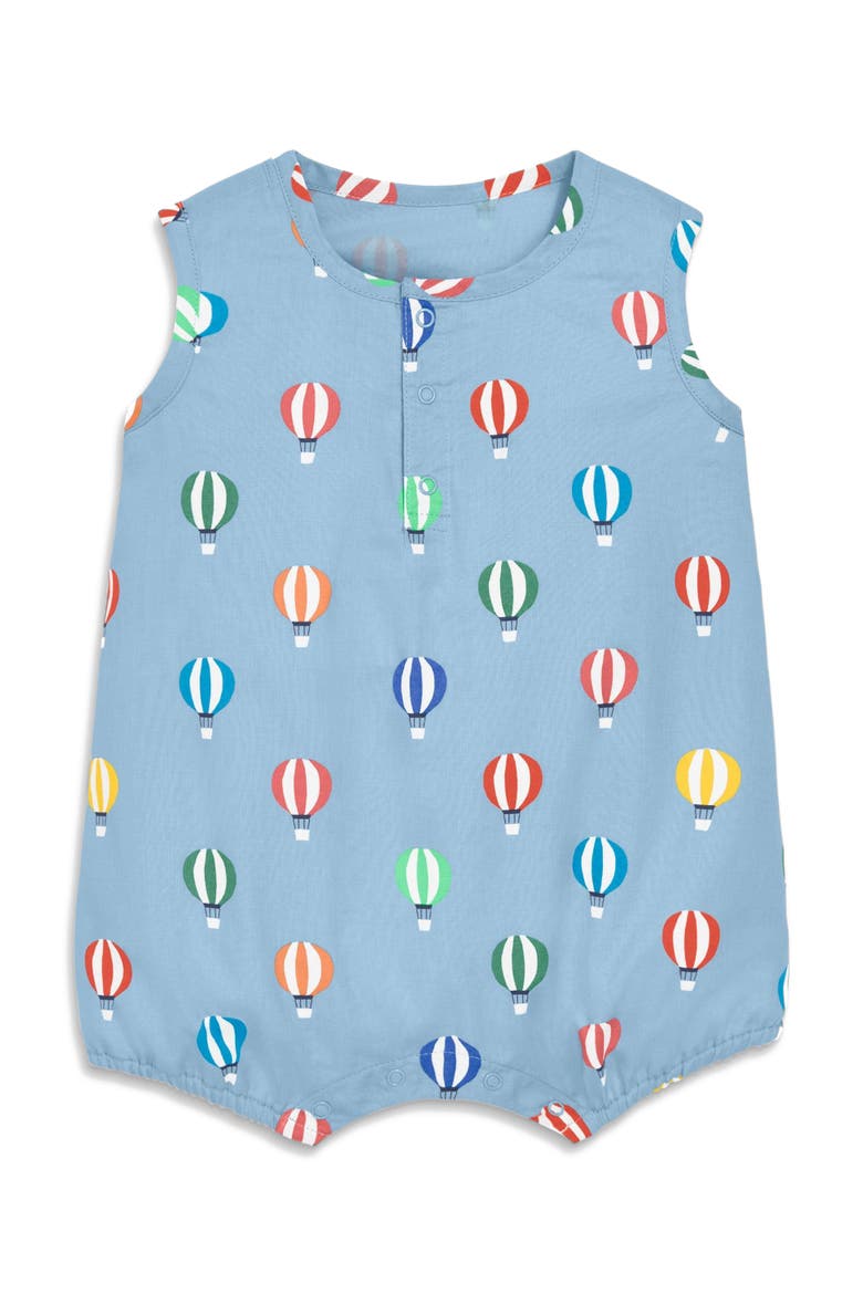 Baby Henley Bubble Shortie, Main, color, Stream
